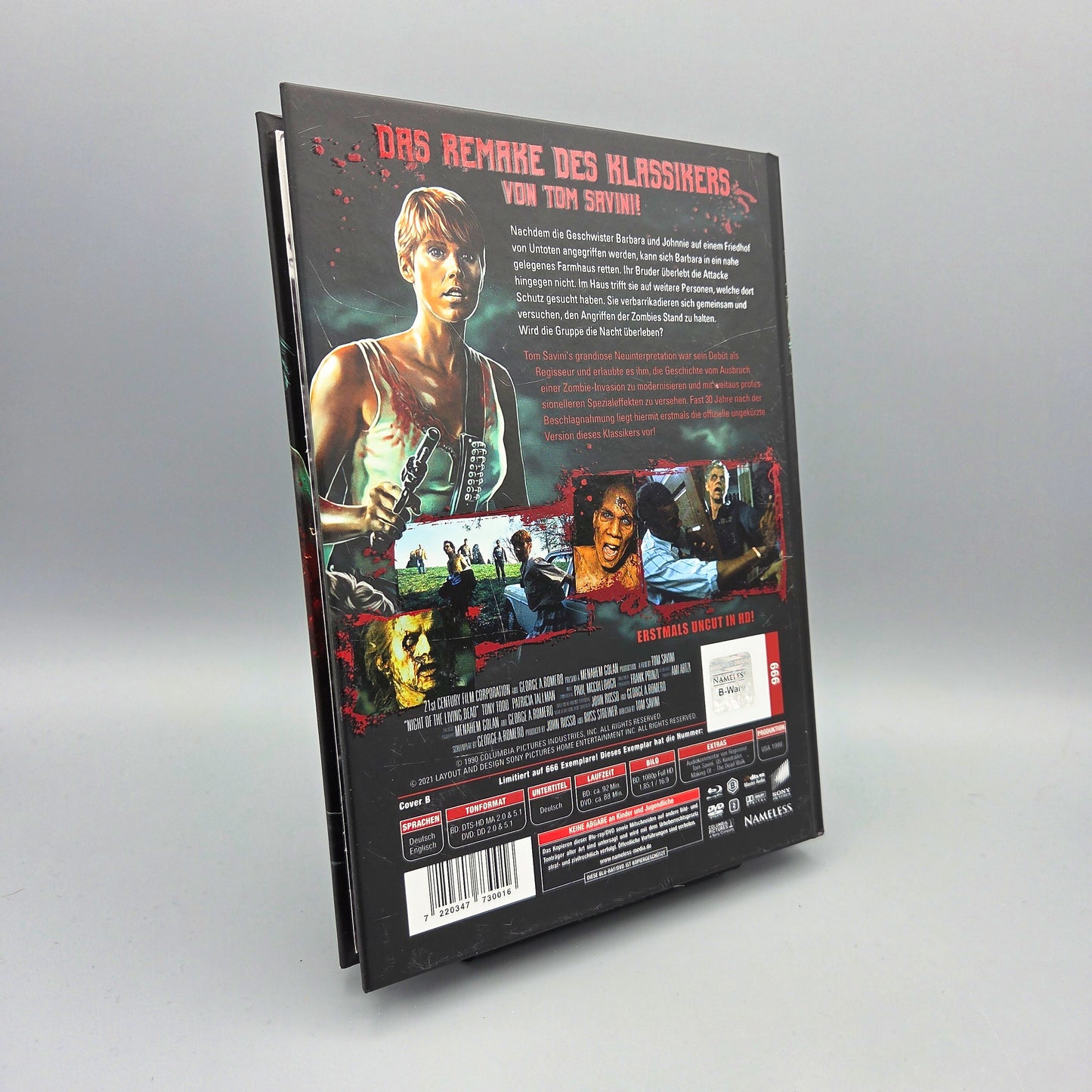 Night of the living Dead	Mediabook	Blu-Ray Film	Cover B