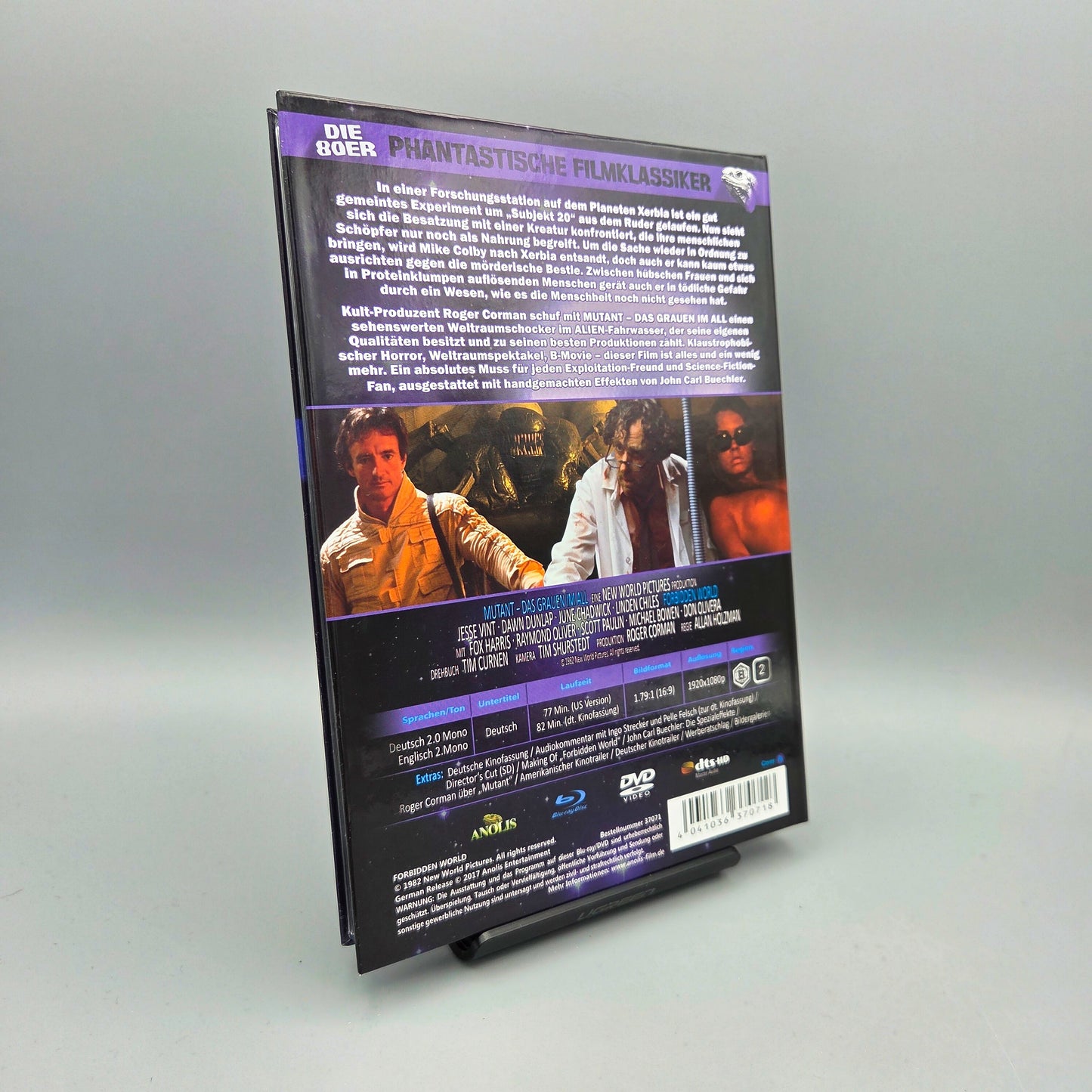 Mutant - Das Grauen im All	Mediabook	Blu-Ray Film	Cover A