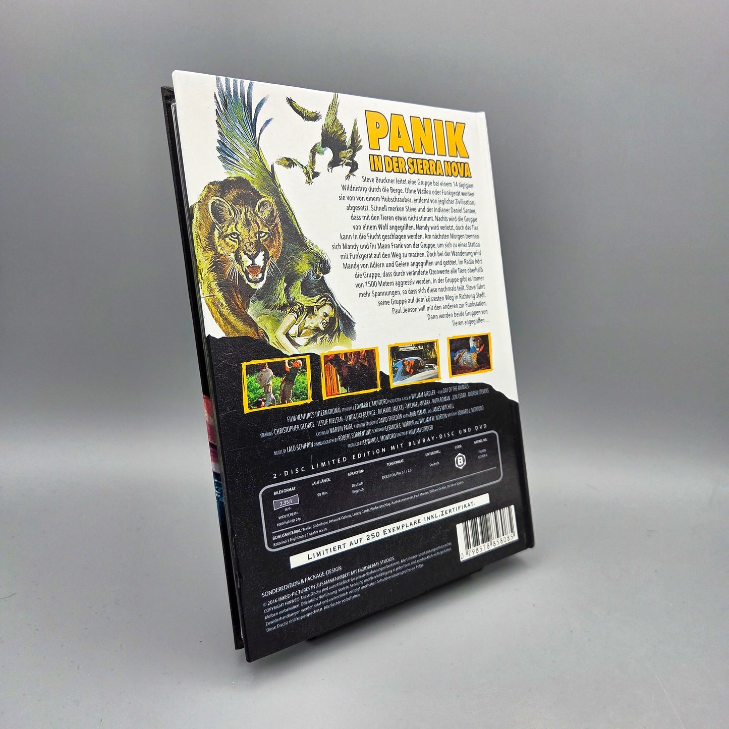 Panik in der Sierra Nova - Cover A	Mediabook	Blu-Ray Film	2-Disc Limited Uncut Edition