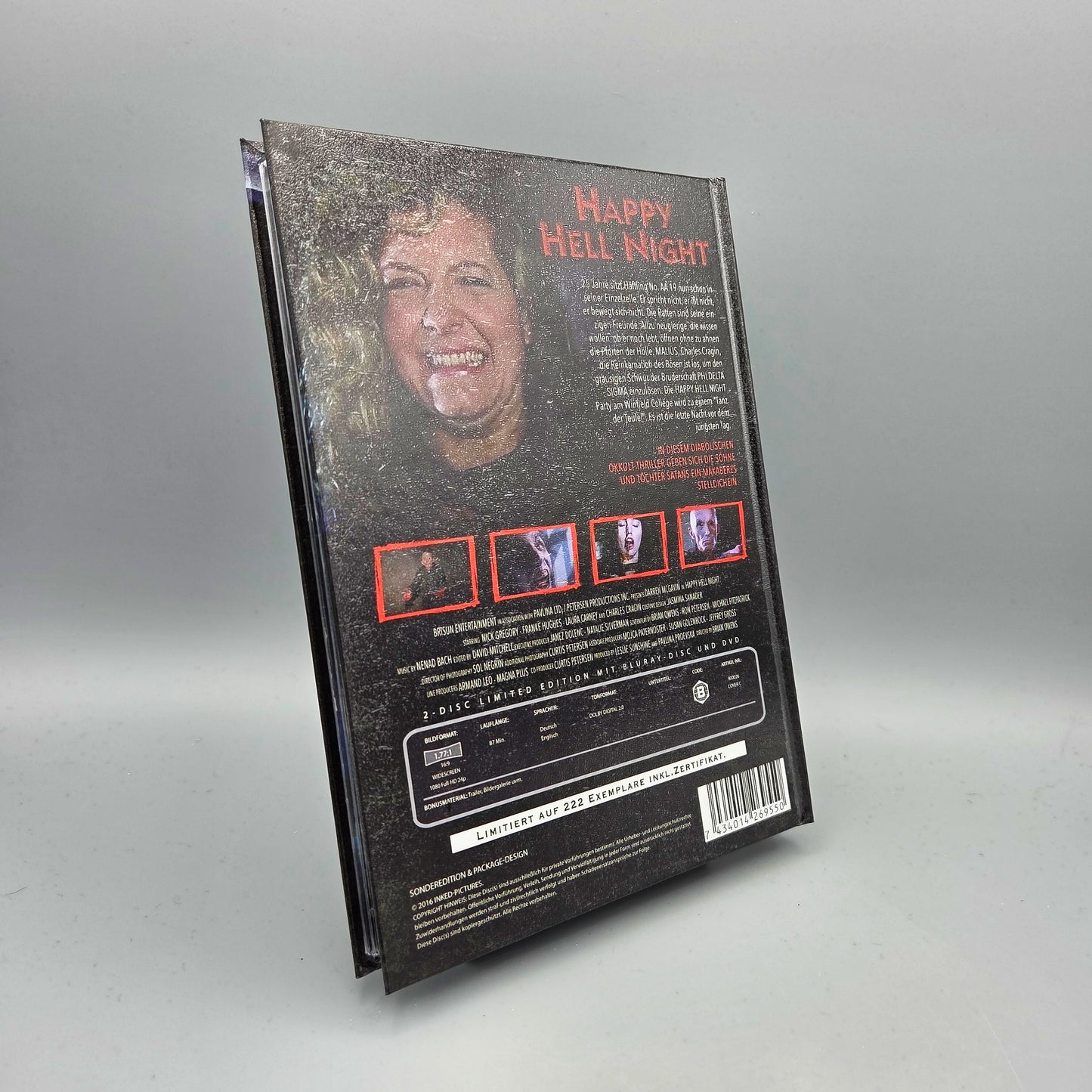 Happy Hell Night - Cover C	Mediabook	Blu-Ray Film	2-Disc Limited Uncut Edition