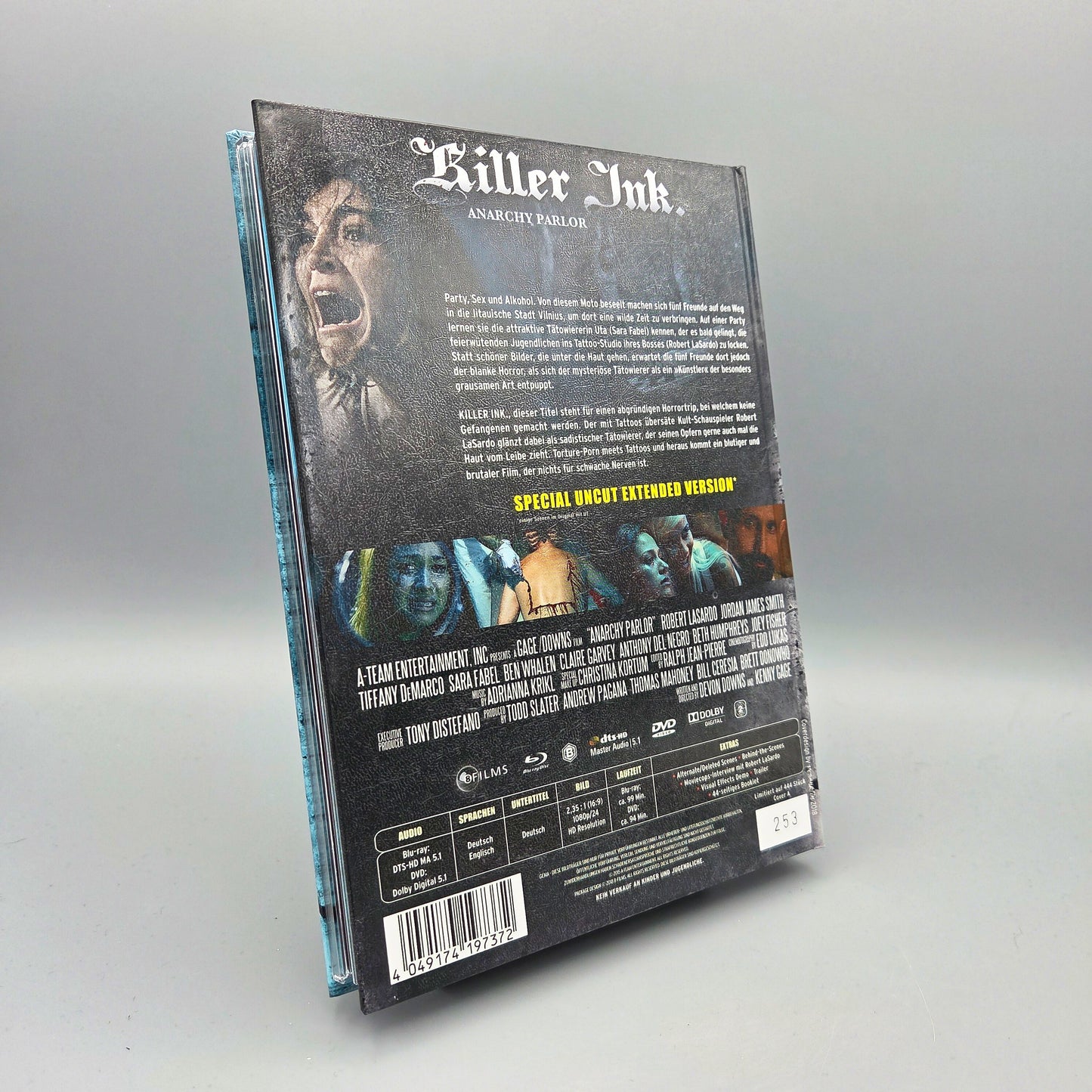 Killer Ink - Cover A	Mediabook	Blu-Ray Film