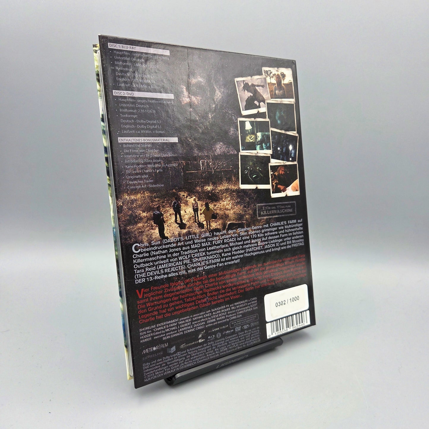 Charlie's Farm - Cover B	Mediabook	Blu-Ray Film	2-Disc Limited Collector's Edition