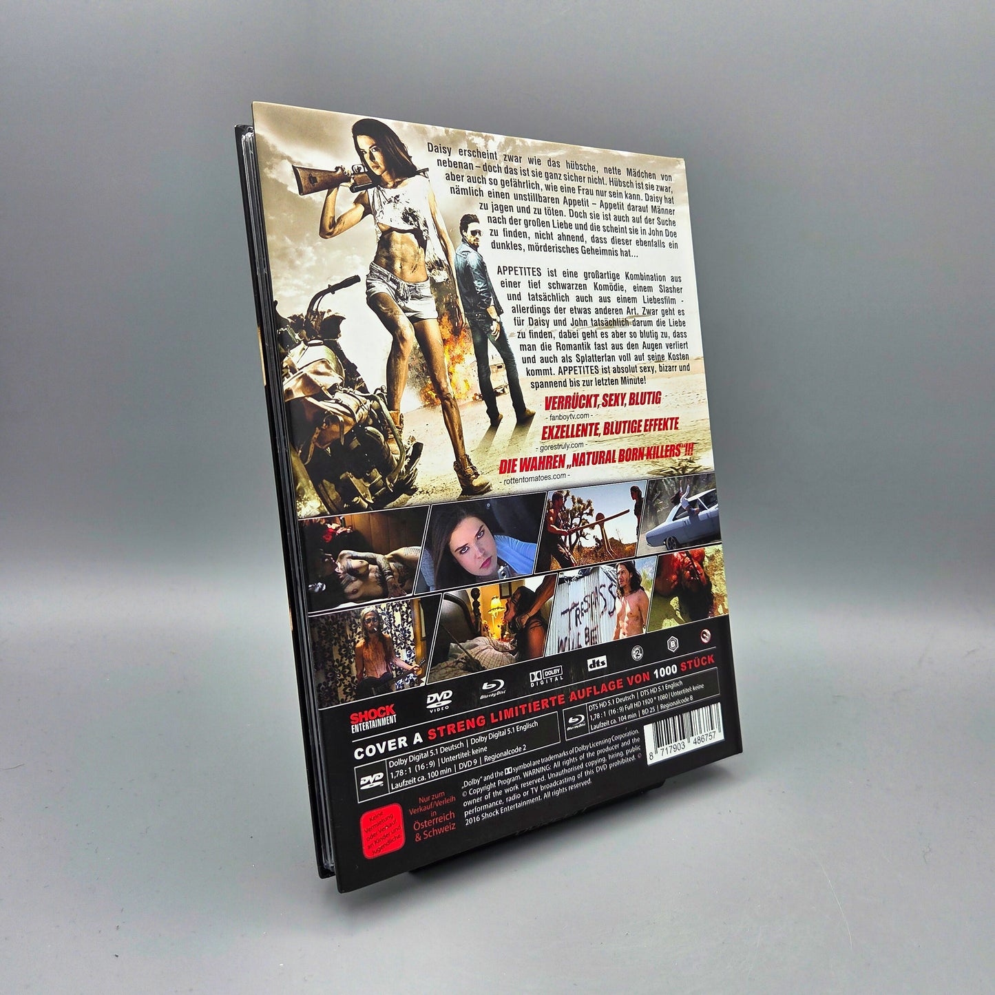Appetites - Uncut Edition - Cover A	Mediabook	Blu-Ray Film