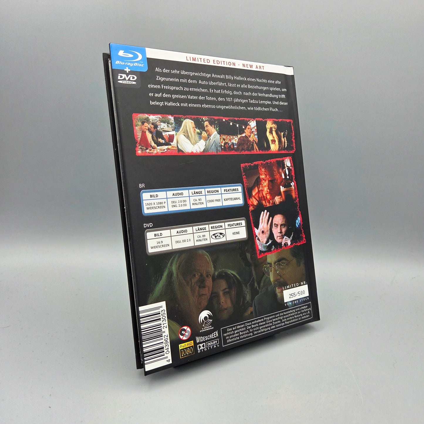 Thinner - Der Fluch	Mediabook	Blu-Ray Film	Limited Edition