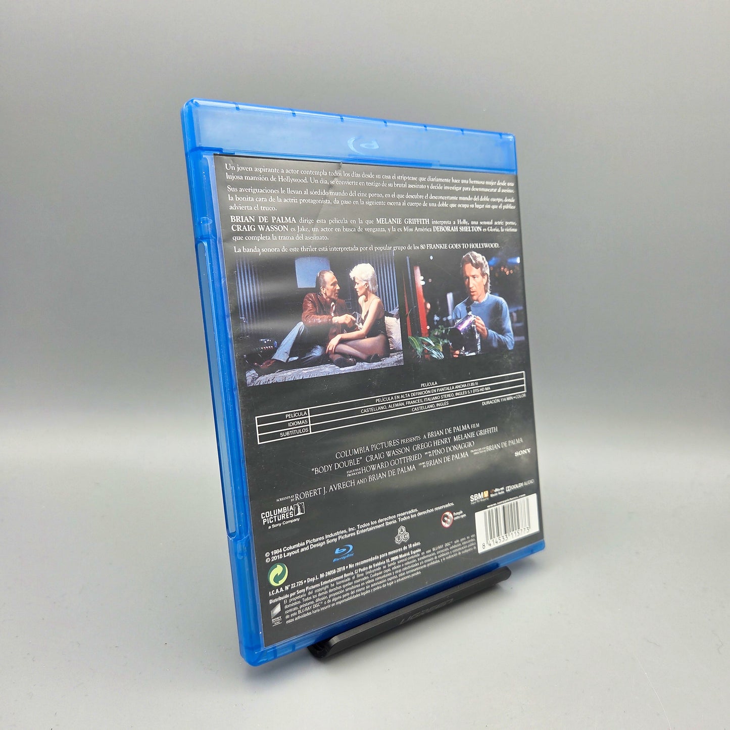 Doble Cuerpo (Der Tod kommt zweimal)		Blu-Ray Film	Spanische Ausgabe mit deutscher Tonspur