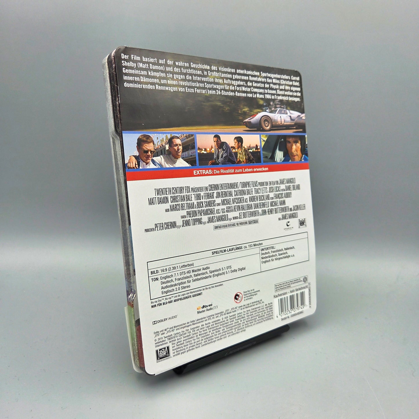 Le Mans 66 - Gegen jede Chance	Steelbook	Blu-Ray Film