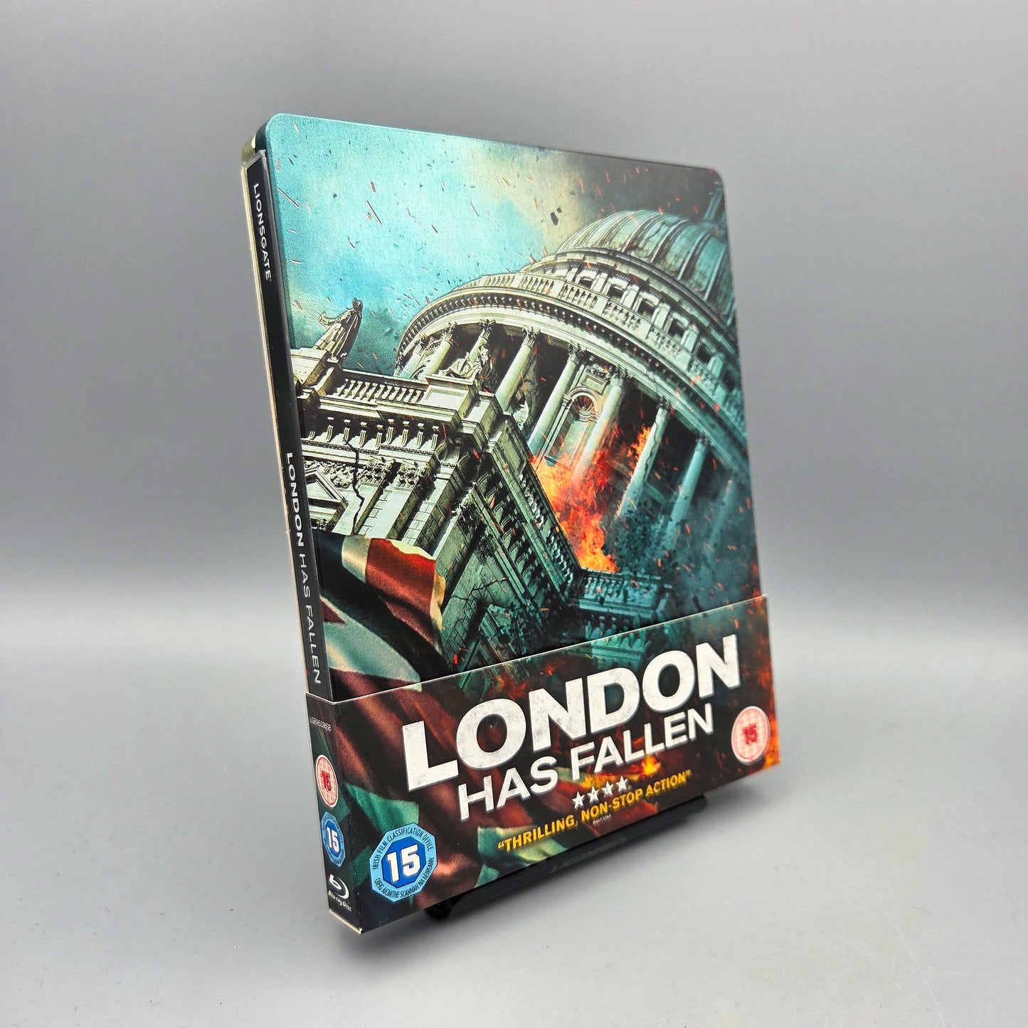 London has fallen	Steelbook	Blu-Ray Film	Englische Ausgabe mit deutscher Disc