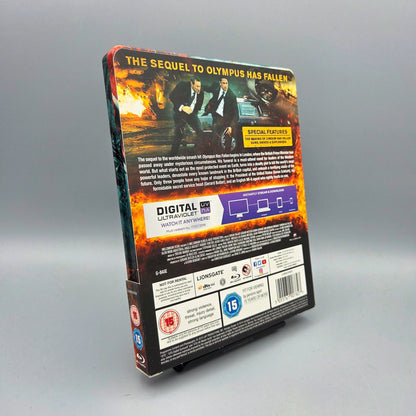 London has fallen	Steelbook	Blu-Ray Film	Englische Ausgabe mit deutscher Disc
