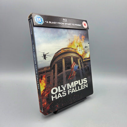 Olympus has fallen	Steelbook	Blu-Ray Film	Englische Ausgabe mit deutscher Disc