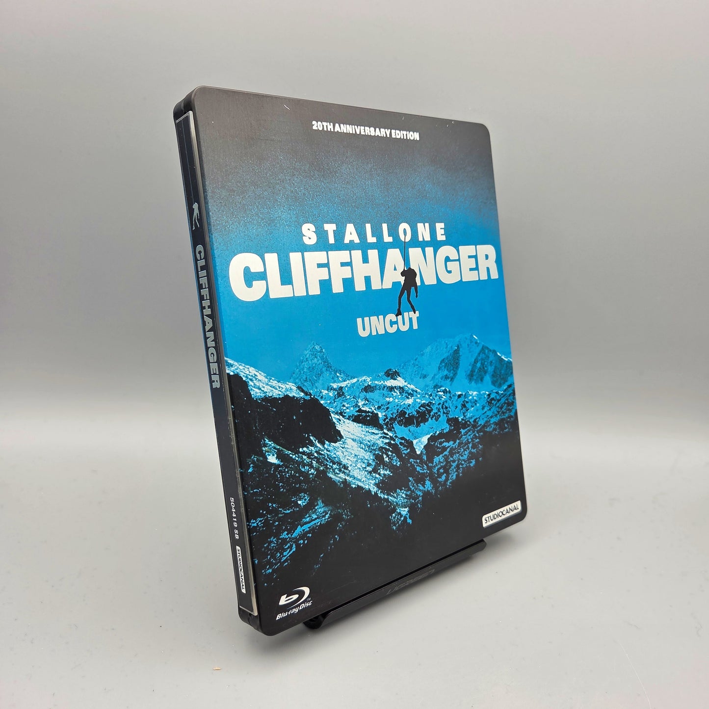 Cliffhanger - Uncut	Steelbook	Blu-Ray Film	mit Sylvester Stallone