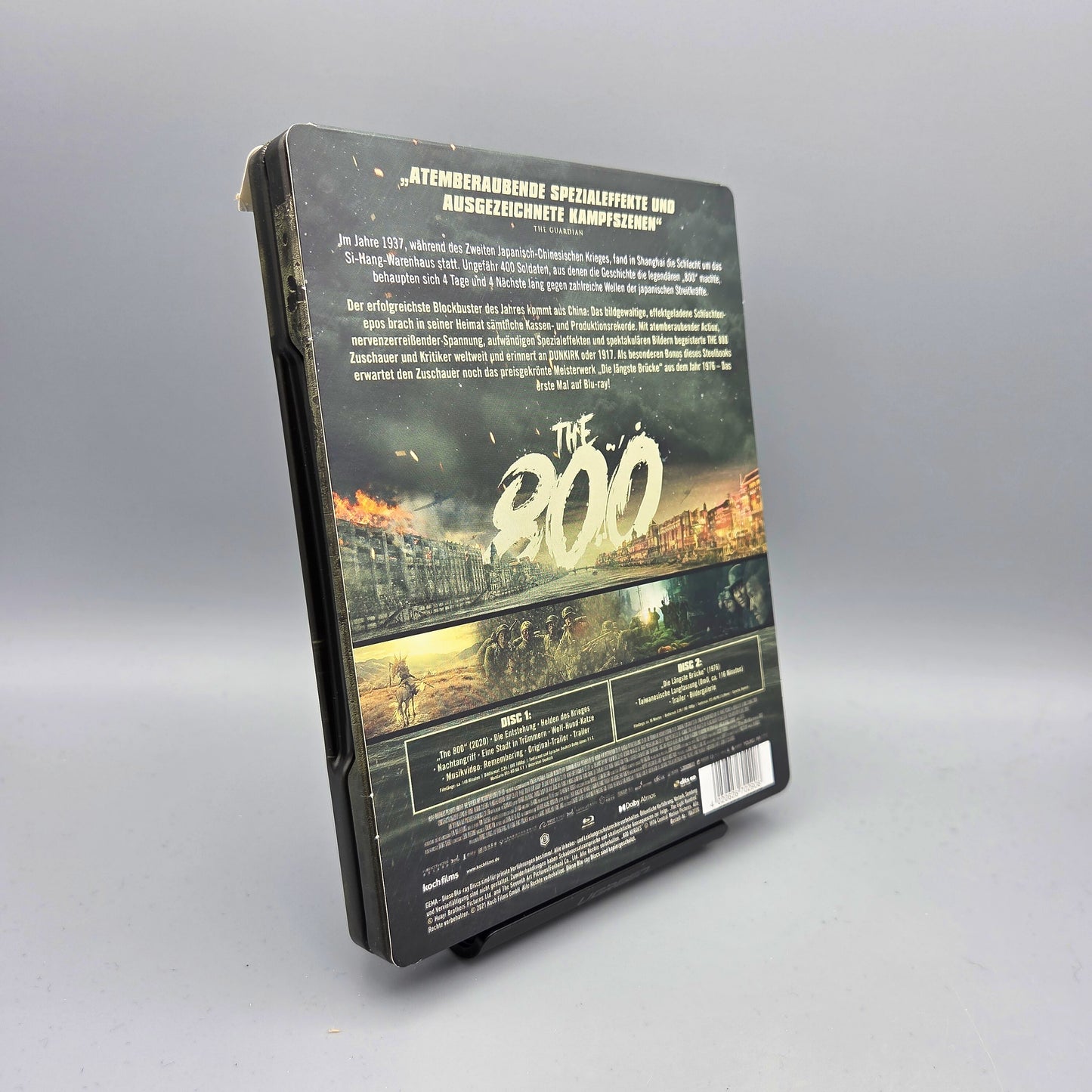 The 800	Steelbook	Blu-Ray Film	2-Disc Special Edition