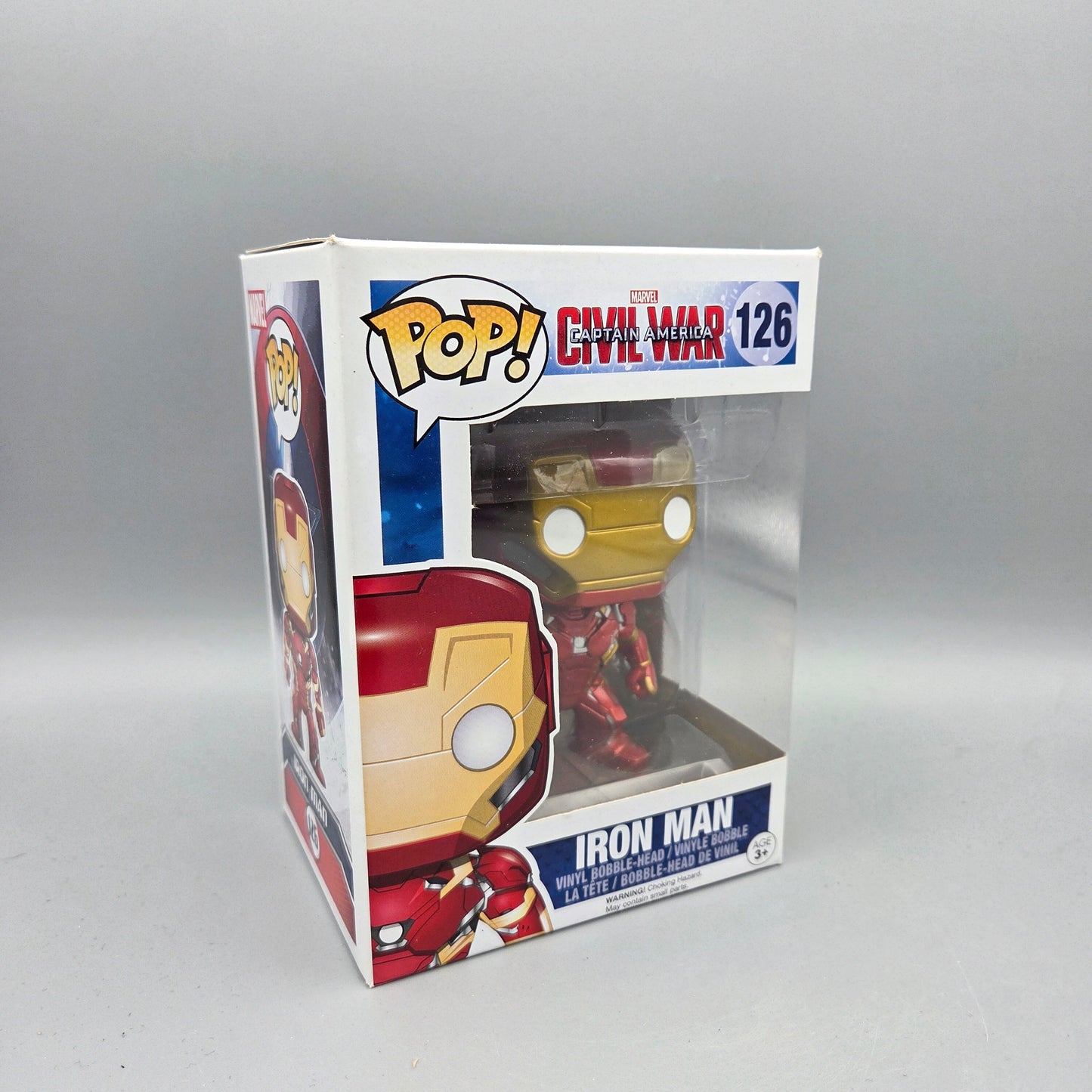 Funko Pop! Captain America : Civil War	#126 Iron Man		Marvel	Vinylfigur