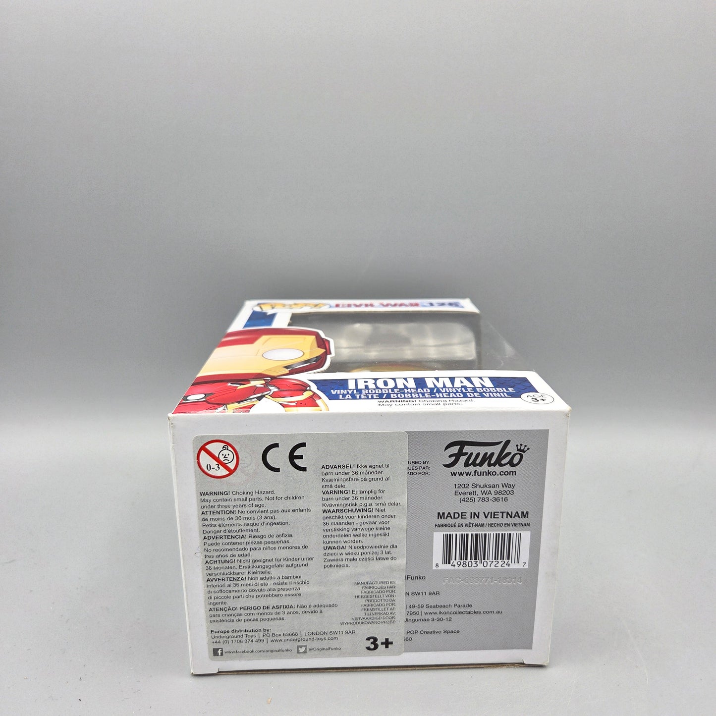 Funko Pop! Captain America : Civil War	#126 Iron Man		Marvel	Vinylfigur