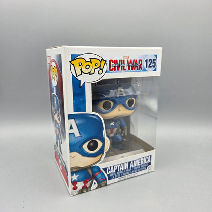 Funko Pop! Captain America : Civil War	#125 Captain America		Marvel	Vinylfigur