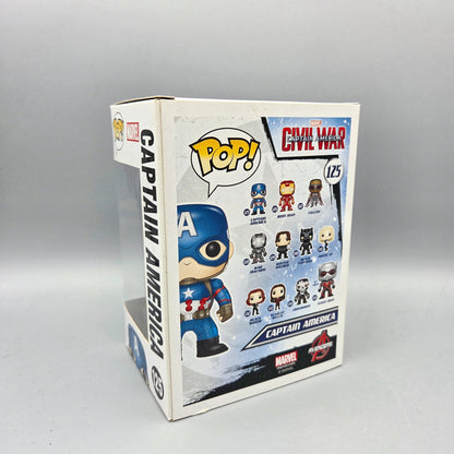 Funko Pop! Captain America : Civil War	#125 Captain America		Marvel	Vinylfigur