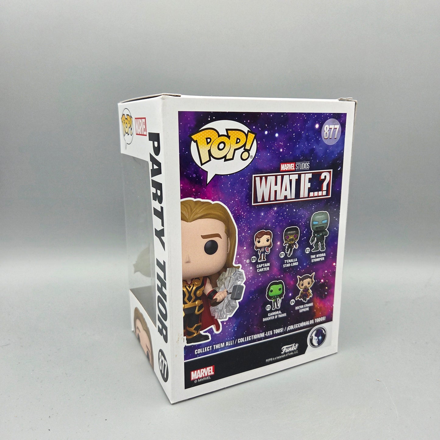 Funko Pop! What if…?	#877 Party Thor	Special Edition	Marvel	Vinylfigur