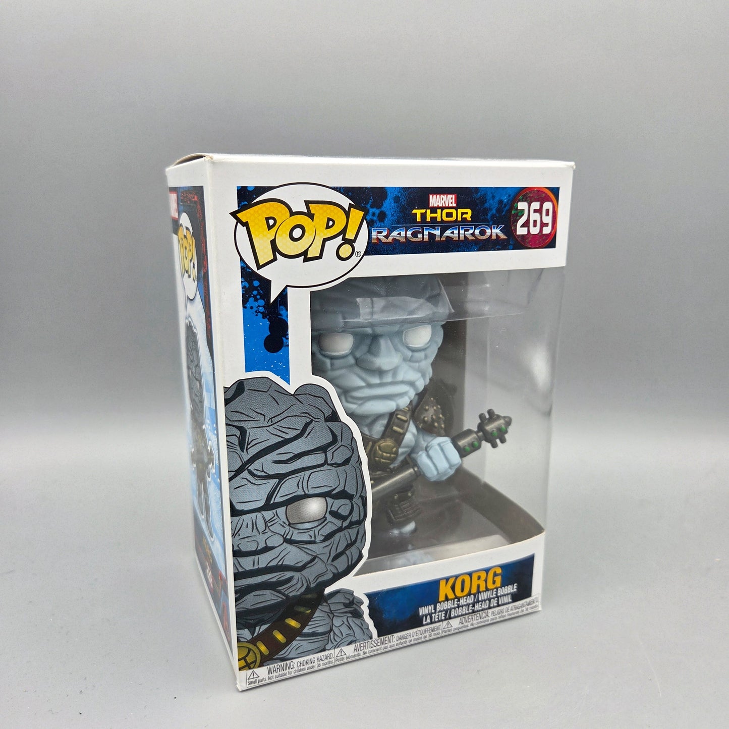 Funko Pop! Thor: Ragnarok	#269 Korg		Marvel	Vinylfigur