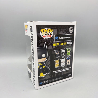 Funko Pop! DC Super Heroes	#220 Yellow Lantern Batman	Exclusive	Vinylfigur