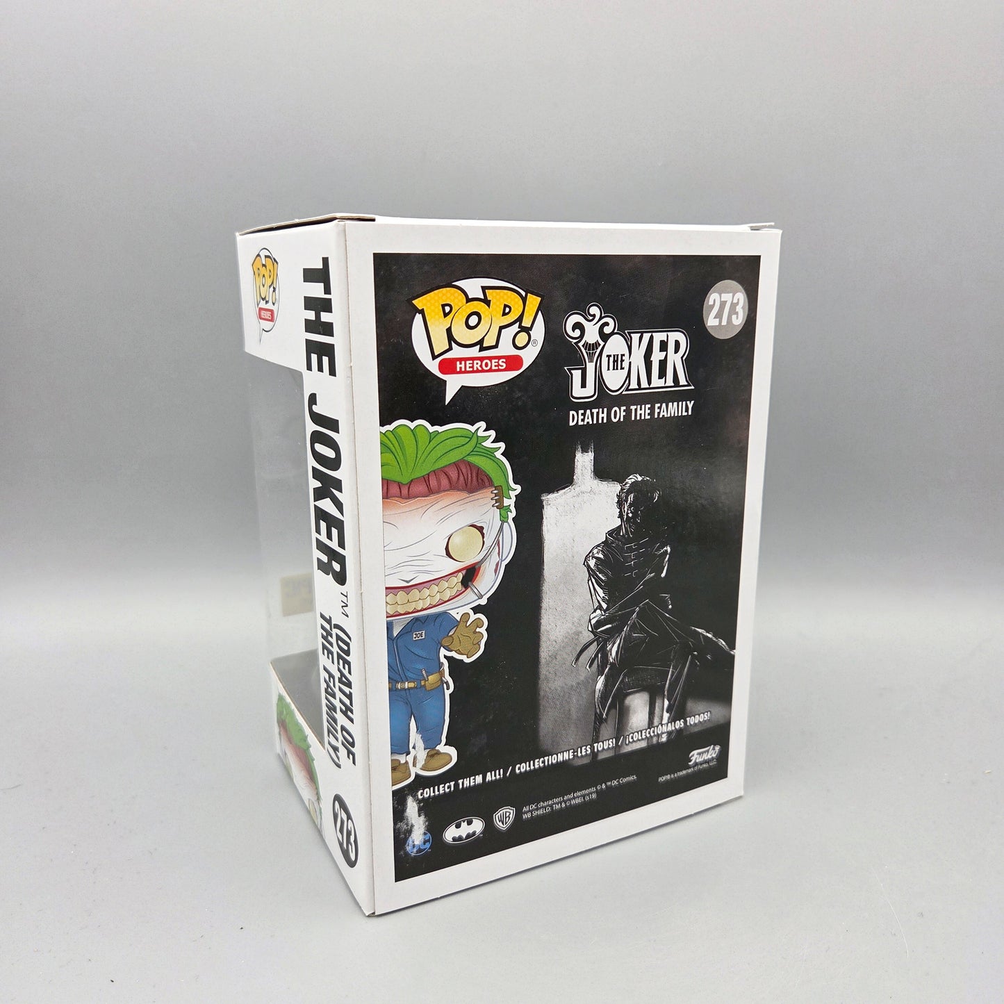 Funko Pop! DC Super Heroes	#273 The Joker (Death of the Family)	Exclusive	Vinylfigur