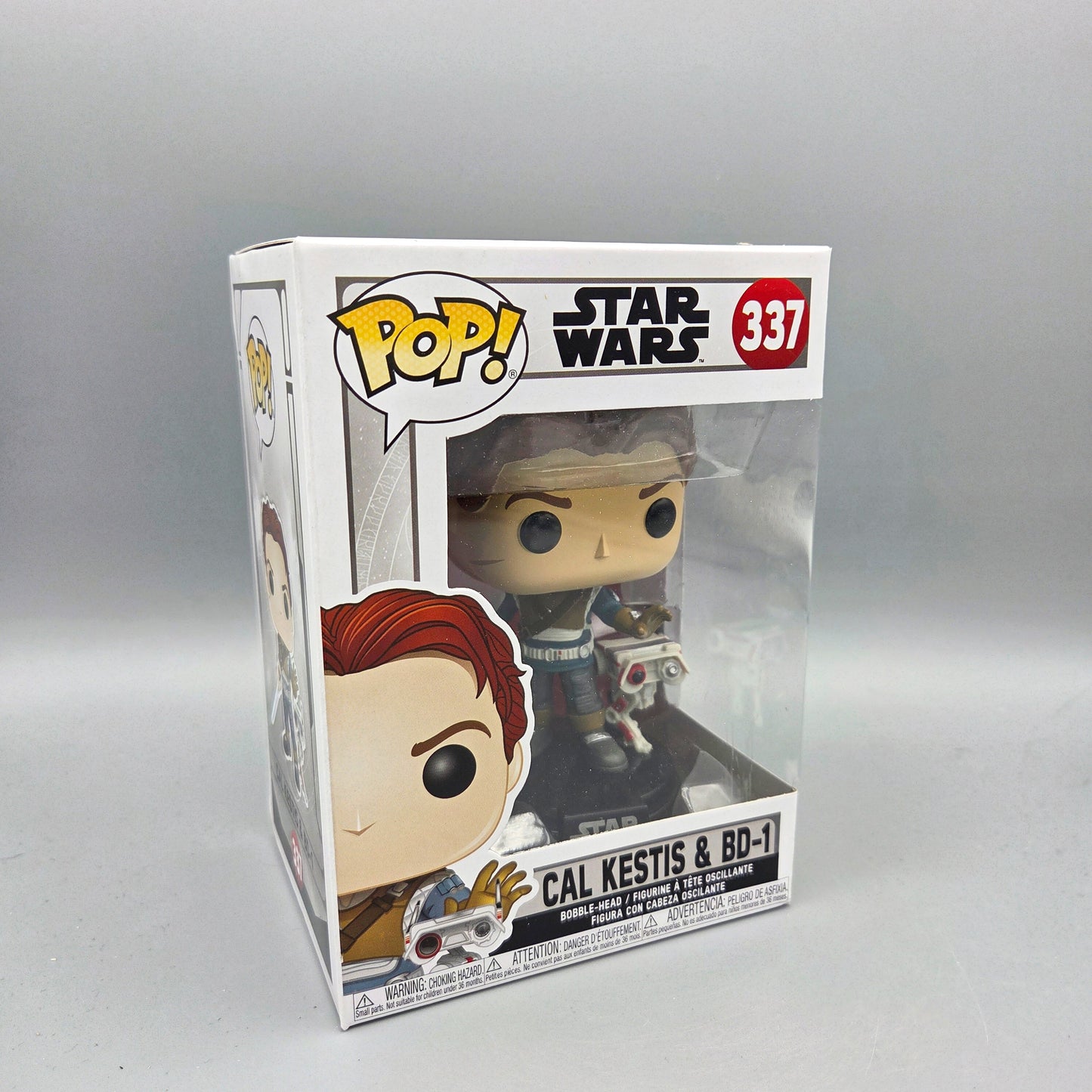 Funko Pop! Star Wars	#337 Cal Kestis & BD-1		-	Vinylfigur