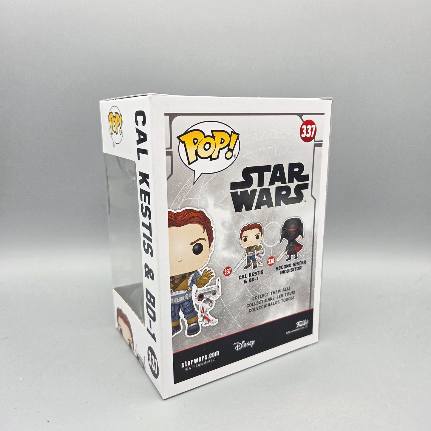 Funko Pop! Star Wars	#337 Cal Kestis & BD-1		-	Vinylfigur