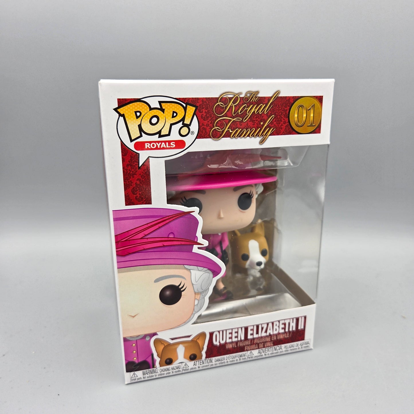 Funko Pop! The Royal Family	#01 Queen Elizabeth II		Royals	Vinylfigur