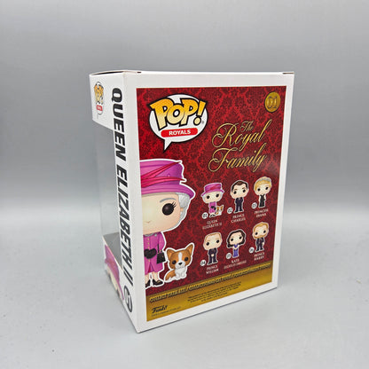 Funko Pop! The Royal Family	#01 Queen Elizabeth II		Royals	Vinylfigur