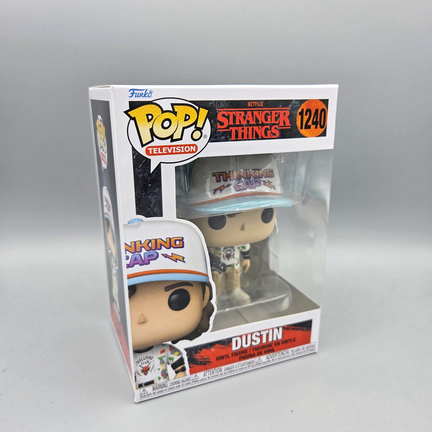 Funko Pop! Stranger Things	#1240 Dustin		Television	Vinylfigur