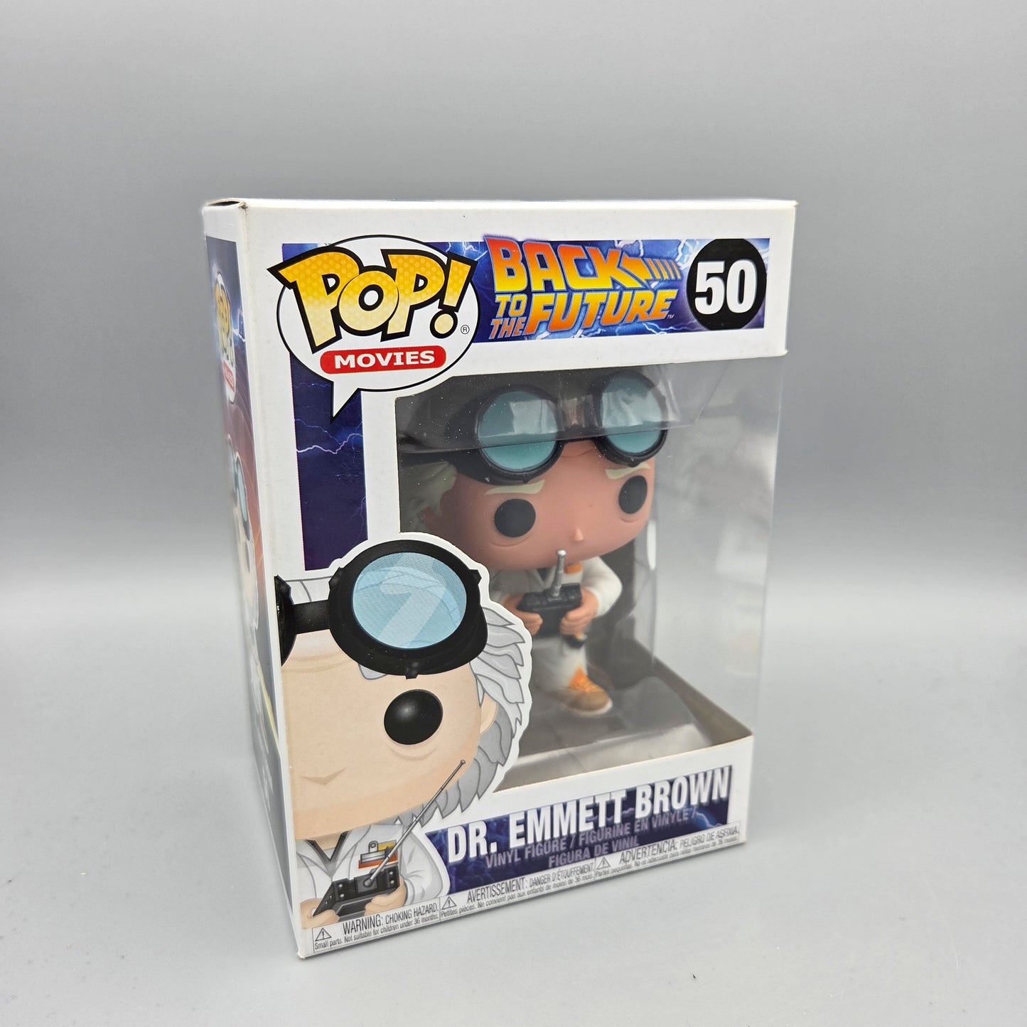 Funko Pop! Zurück in die Zukunft	#50 Dr. Emmett Brown		Movies	Vinylfigur