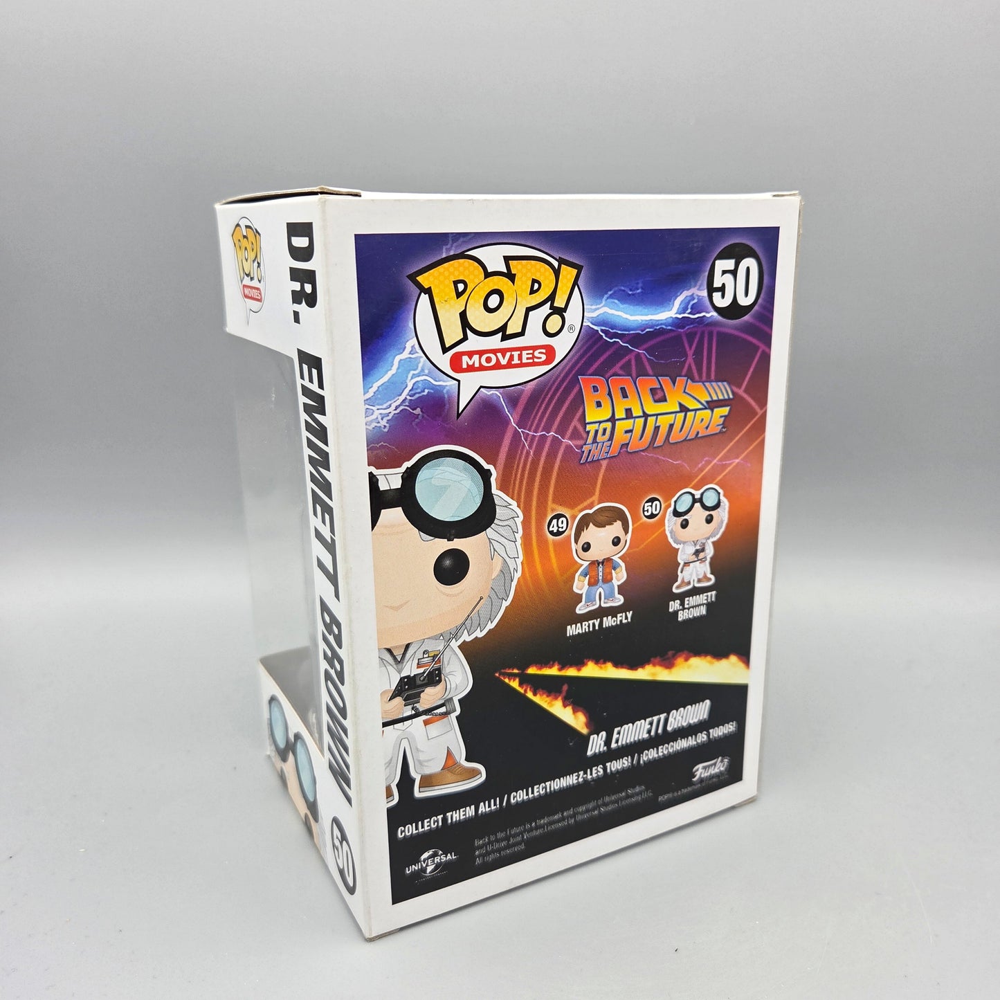 Funko Pop! Zurück in die Zukunft	#50 Dr. Emmett Brown		Movies	Vinylfigur