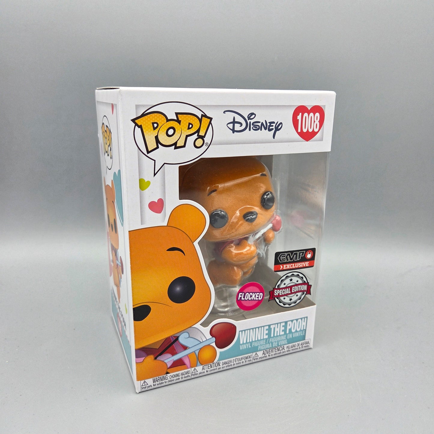 Funko Pop! #1008 Winnie the Pooh	Flocked	Disney	Special Edition