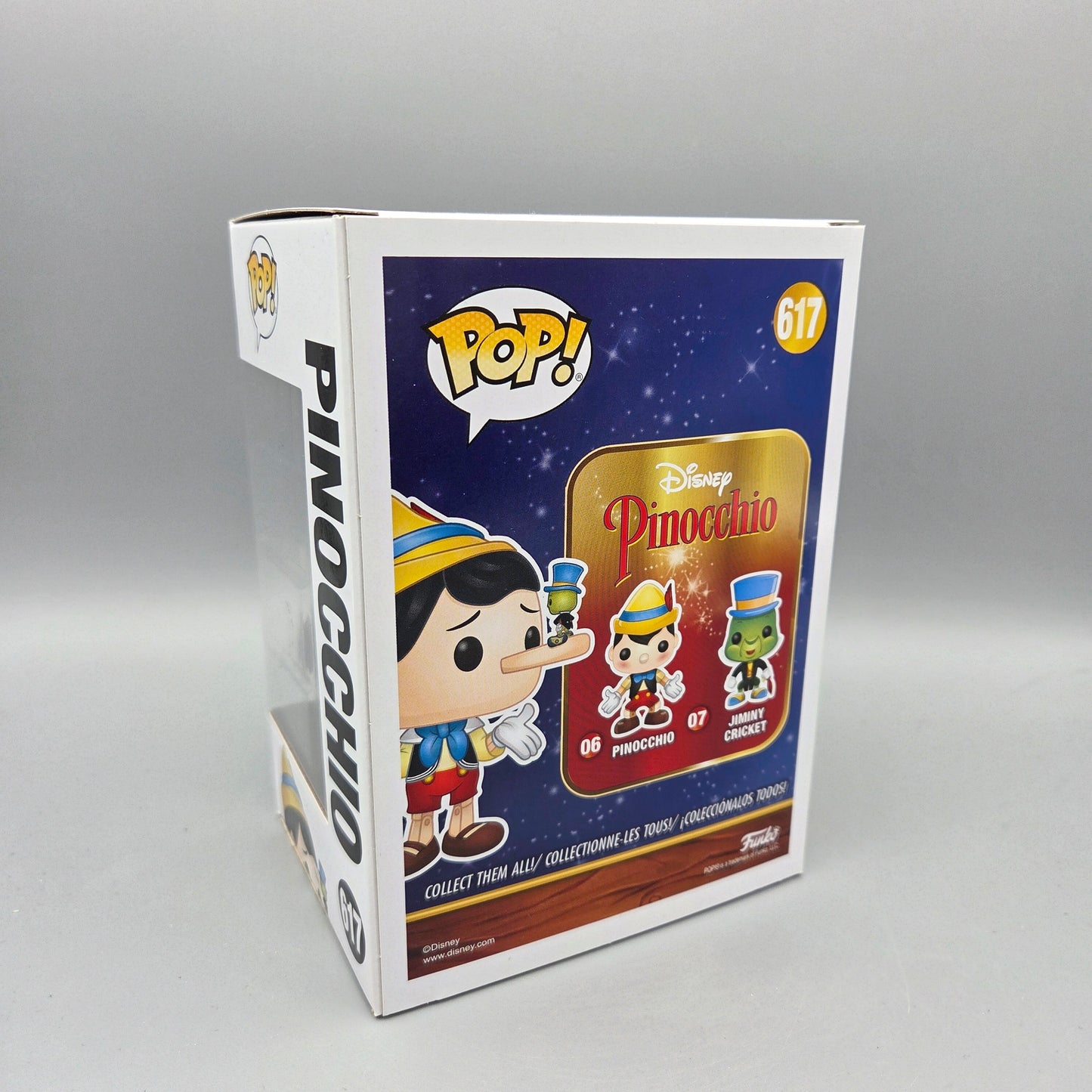 Funko Pop! #617 Pinocchio	Pop in a Box-Exclusive	Disney	Vinylfigur