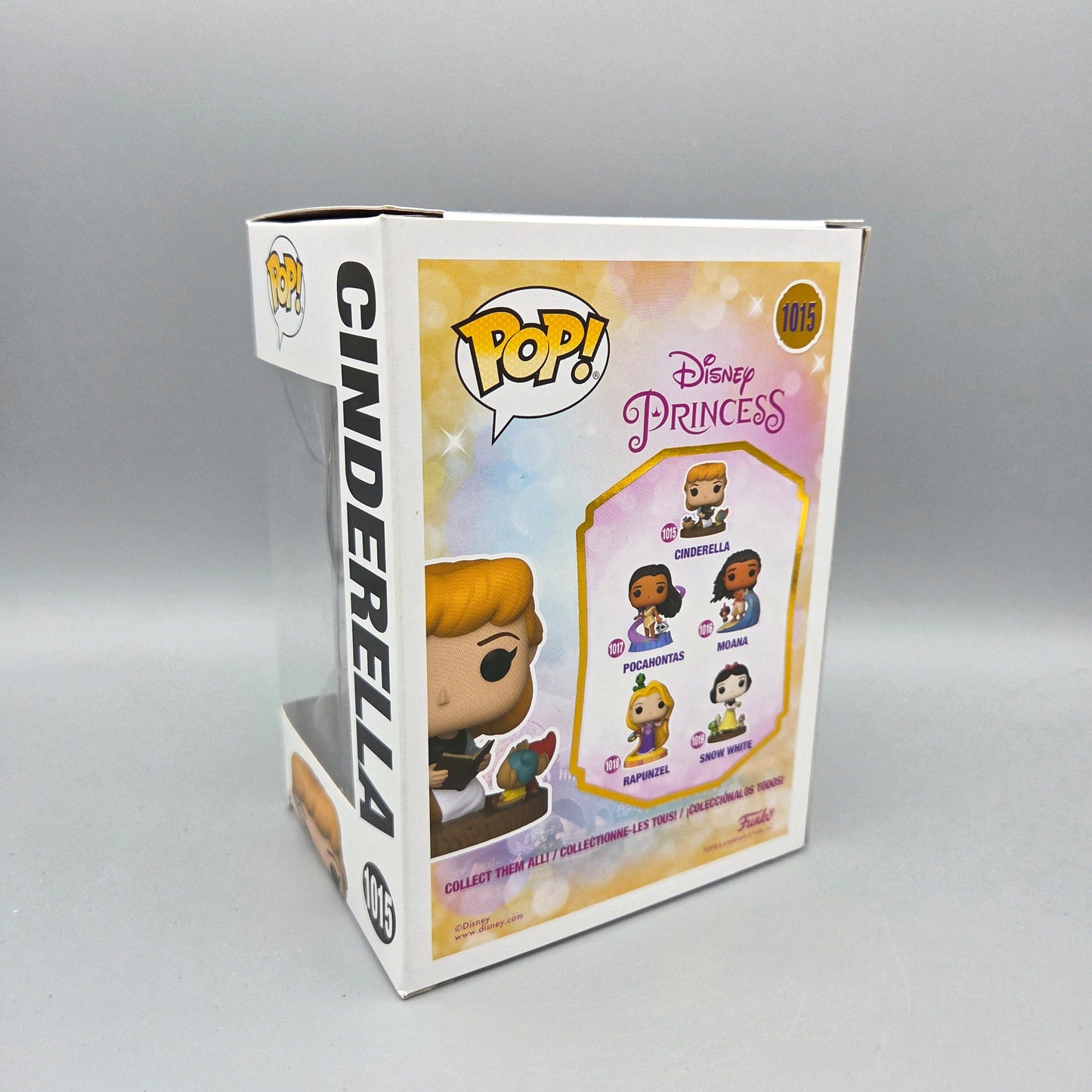 Funko Pop! Princess	#1015 Cinderella		Disney	Vinylfigur