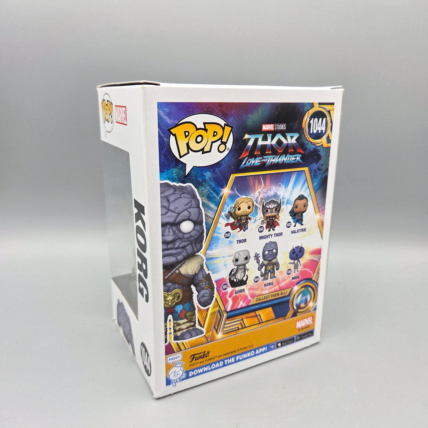 Funko Pop! Thor: Love and Thunder	#1044 Korg		Marvel	Vinylfigur