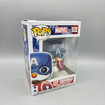 Funko Pop! Marvel	#532 Cap Snowman		Marvel	Vinylfigur