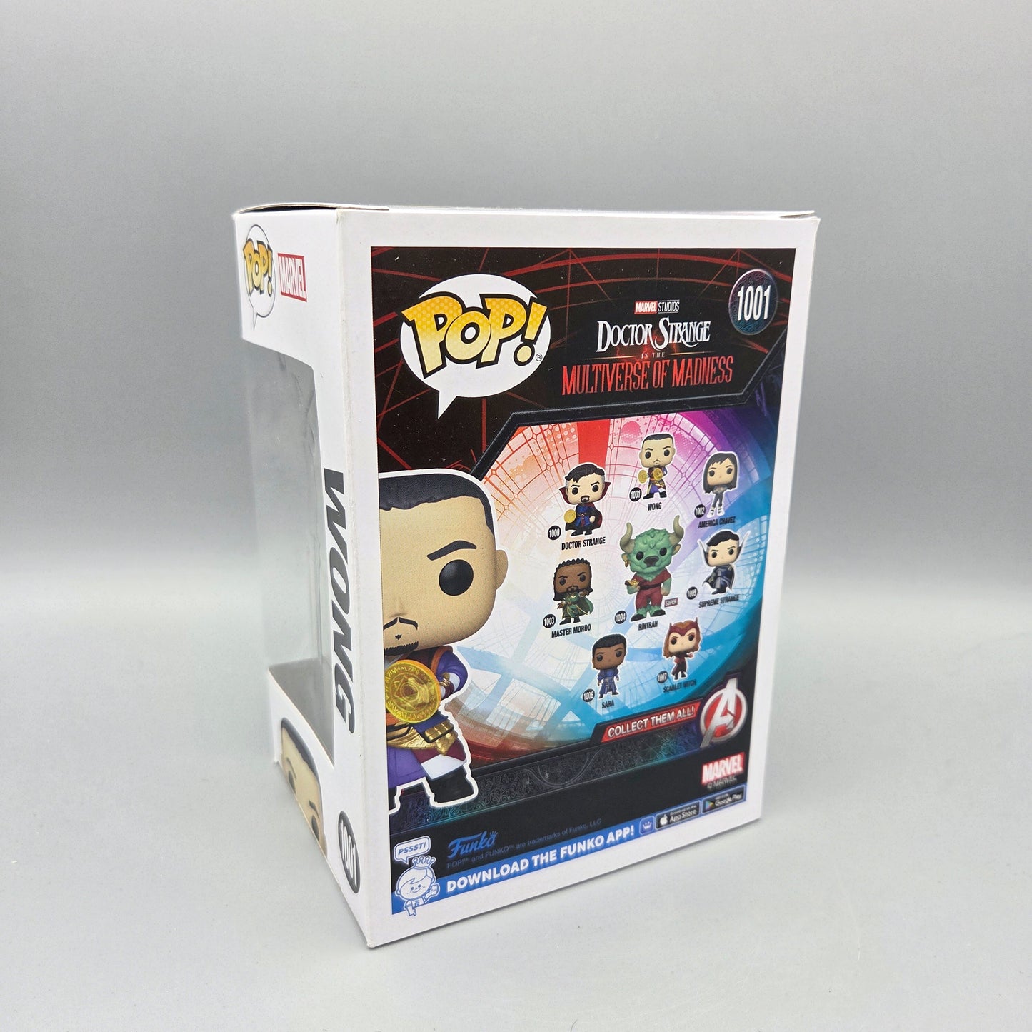 Funko Pop! Doctor Strange	#1001 Wong		Marvel	Vinylfigur
