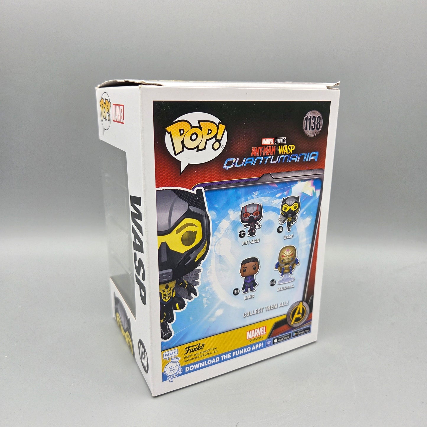 Funko Pop! Ant-Man and the Wasp: Quantumania	#1138 Wasp		Marvel	Vinylfigur