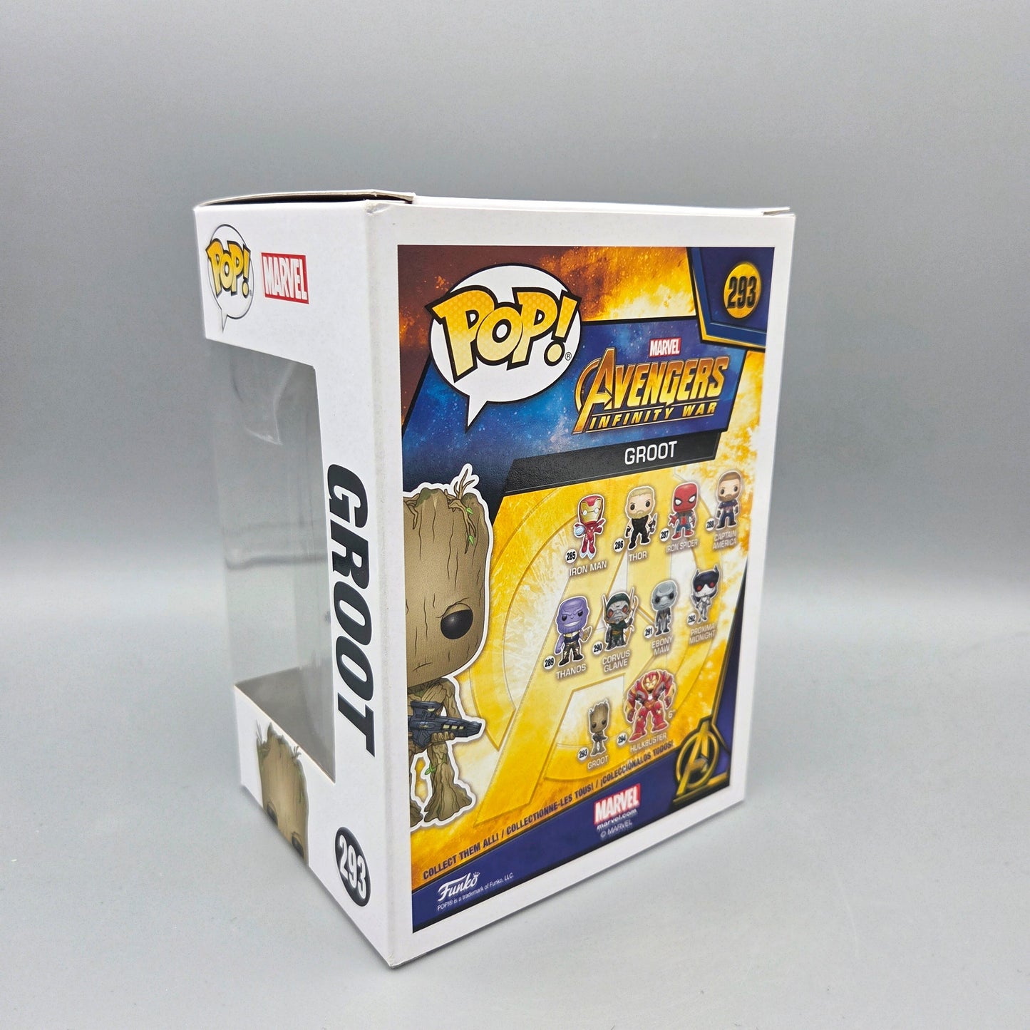 Funko Pop! Avengers: Infinty War	#293 Groot		Marvel	Vinylfigur
