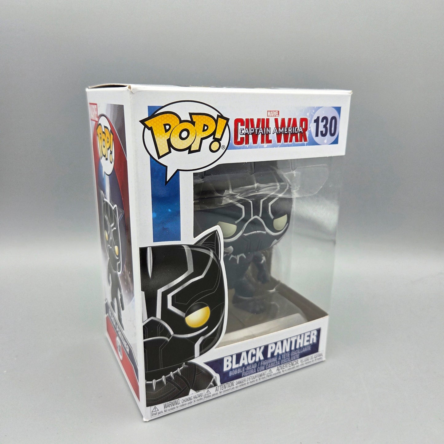 Funko Pop! Captain America : Civil War	#130 Black Panther		Marvel	Vinylfigur
