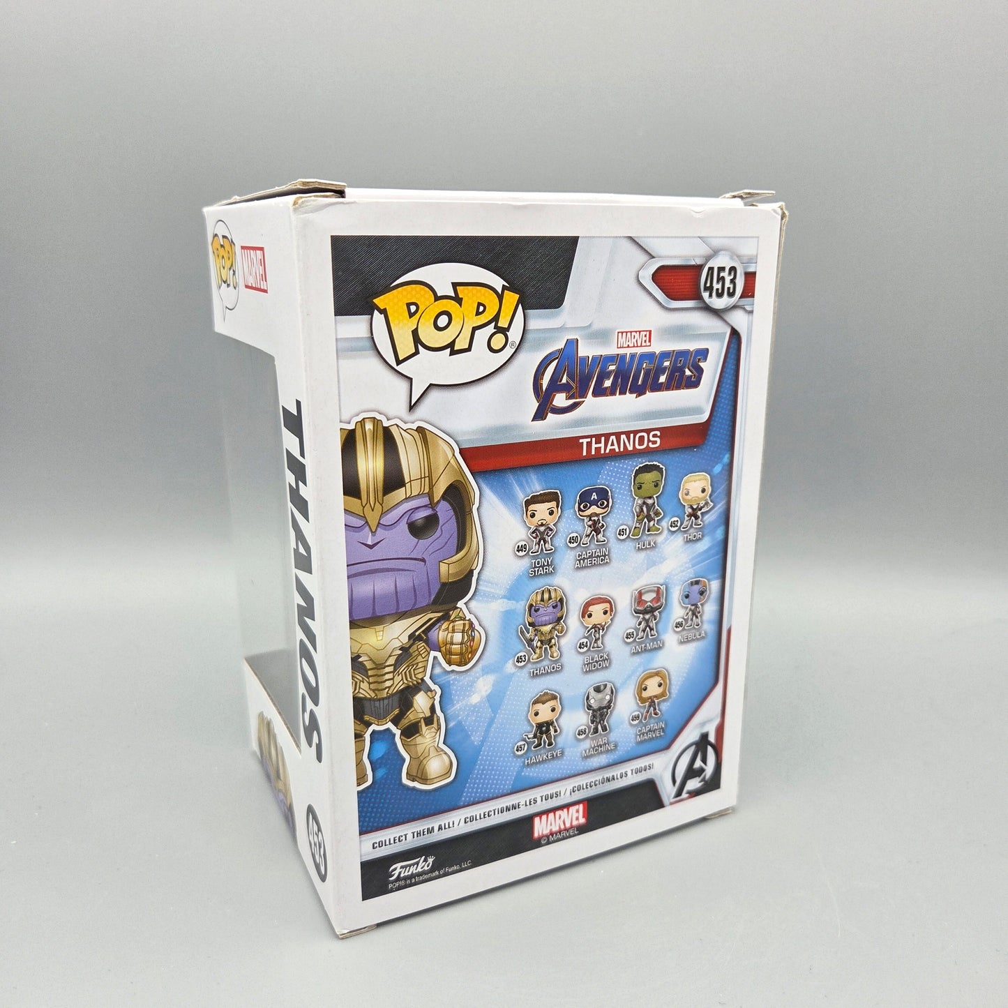 Funko Pop! Avengers	#453 Thanos		Marvel	Vinylfigur