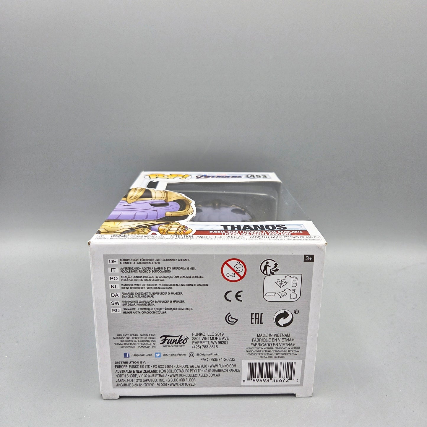 Funko Pop! Avengers	#453 Thanos		Marvel	Vinylfigur