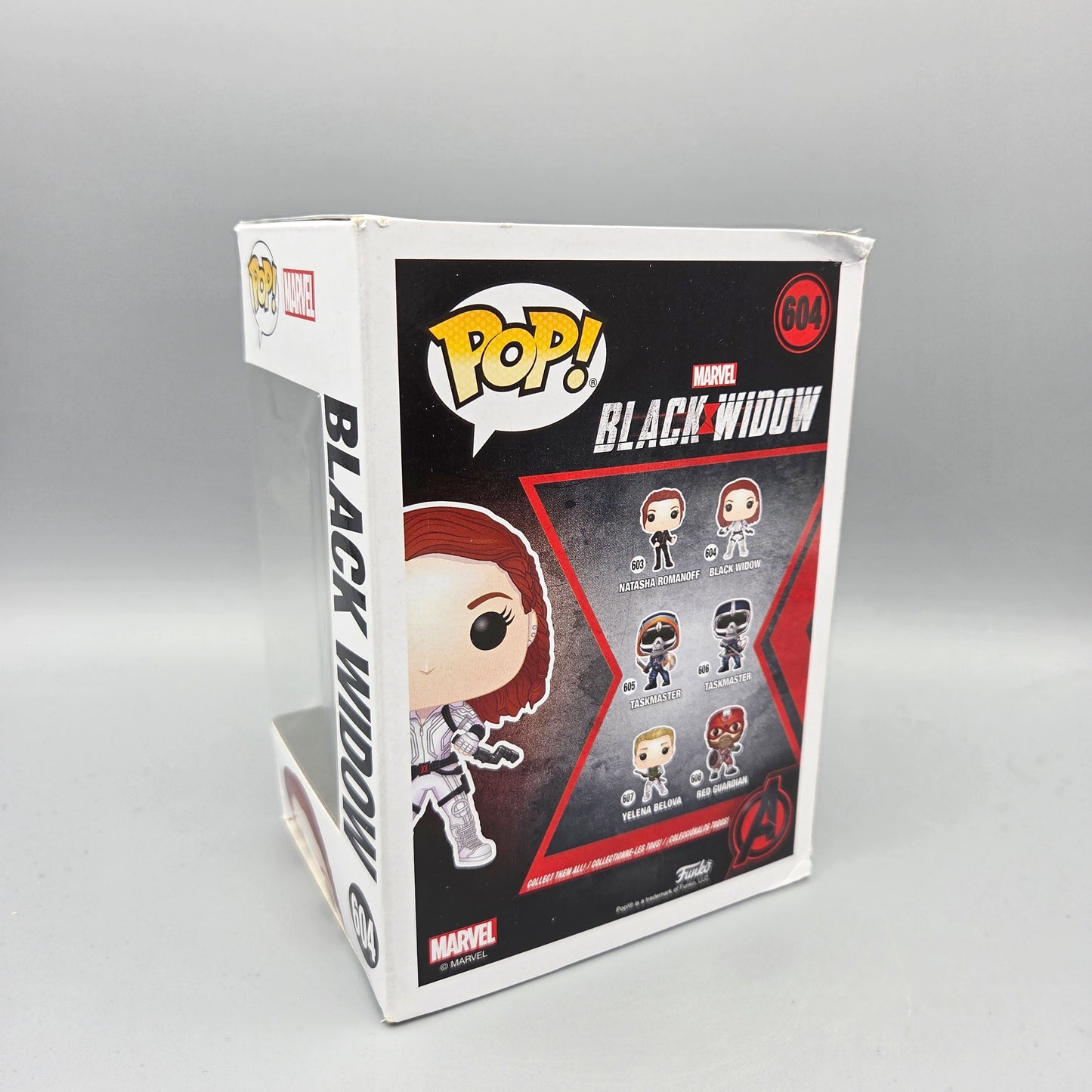 Funko Pop! #604 Black Widow		Marvel	Vinylfigur