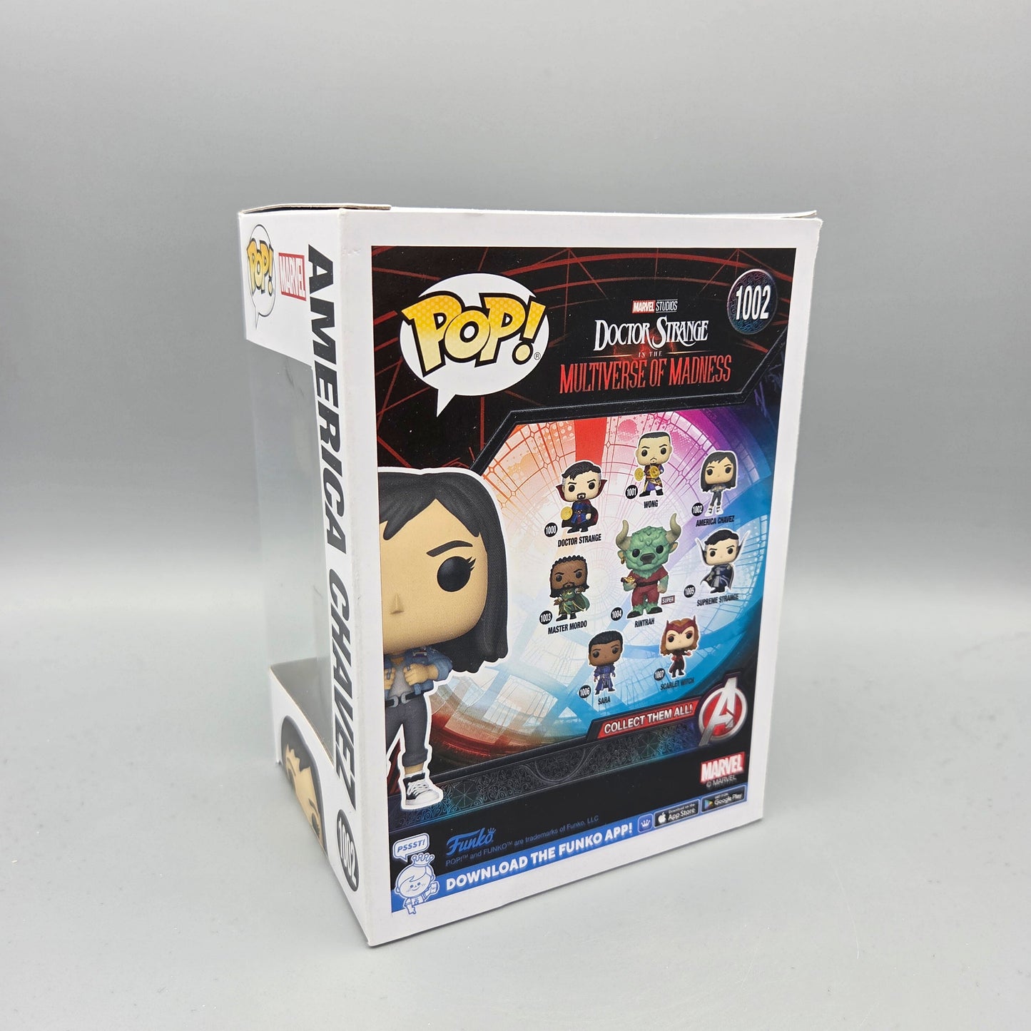 Funko Pop! Doctor Strange	#1002 America Chavez		Marvel	Vinylfigur