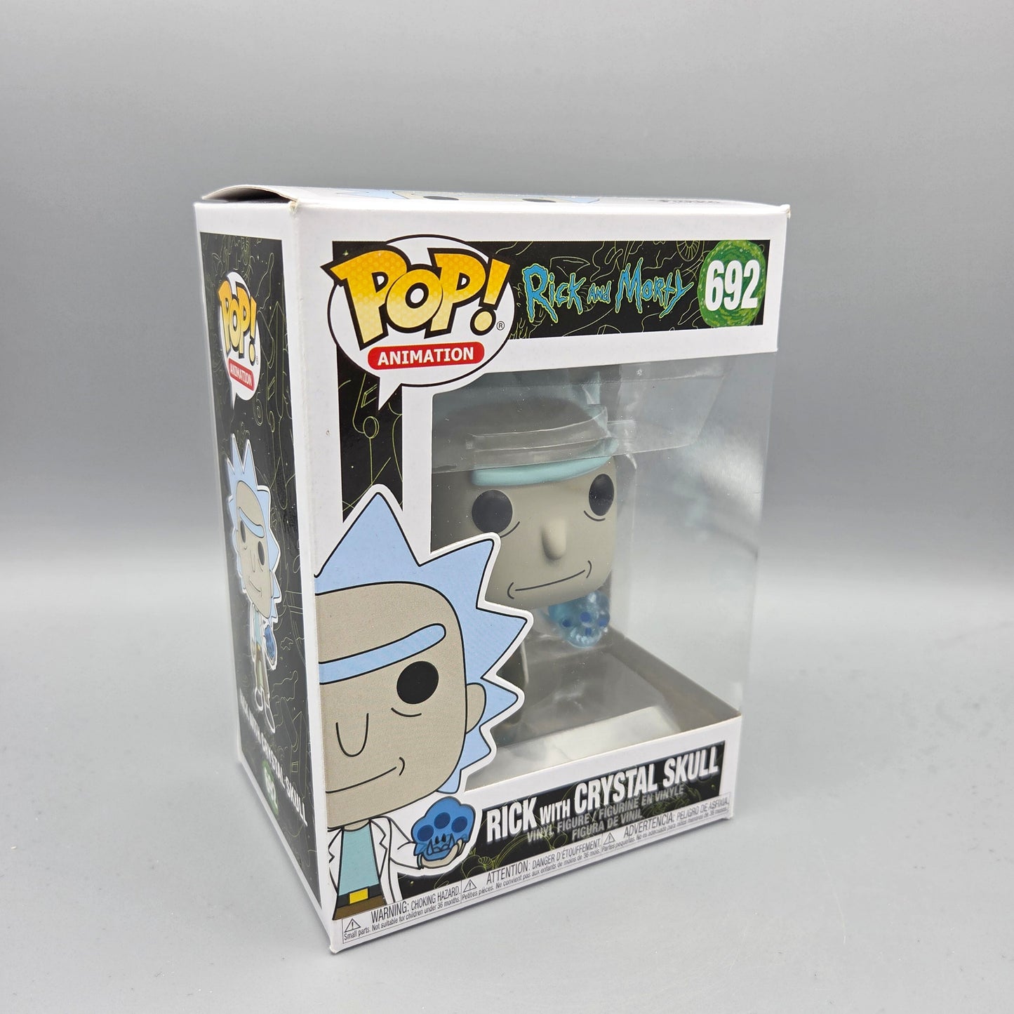Funko Pop! Rick and Morty	#692 Rick with Chrystal Skull		Animation	Vinylfigur
