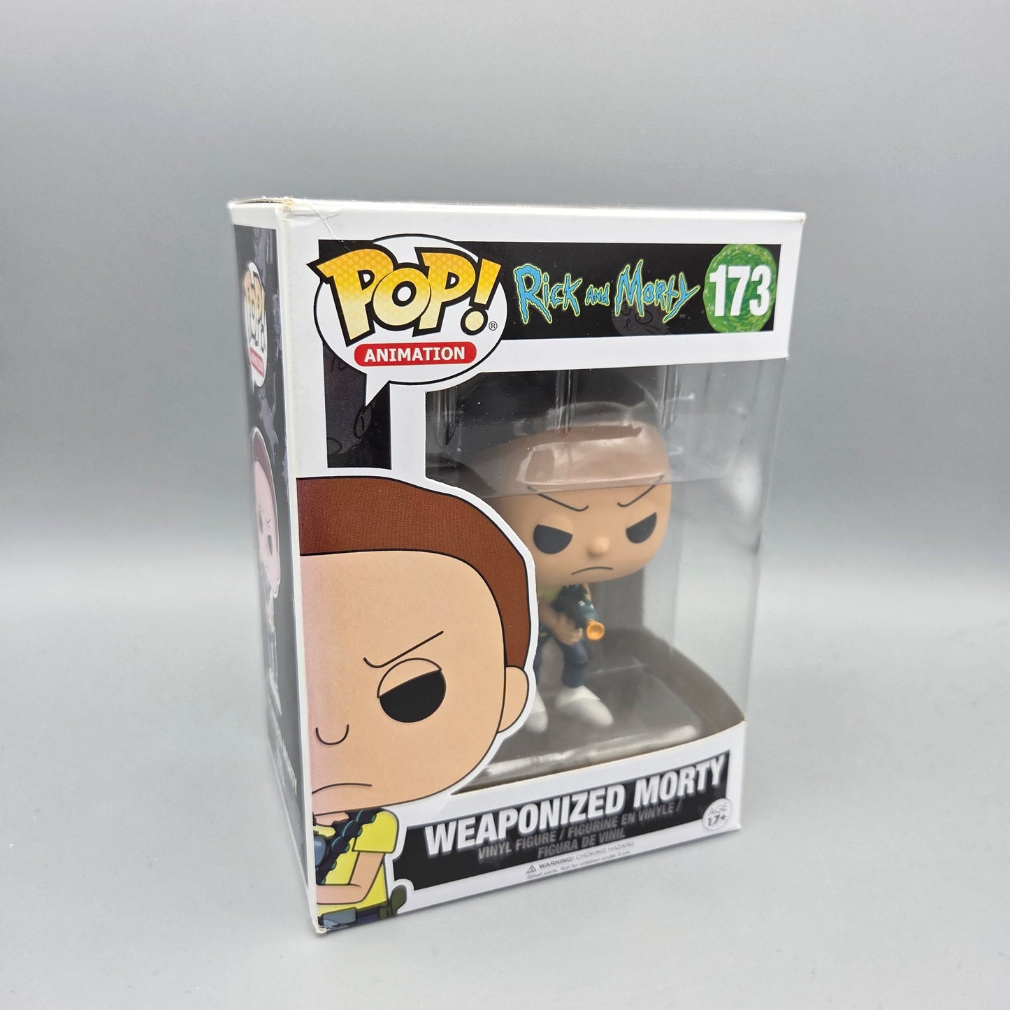 Funko Pop! Rick and Morty	#173 Weaponized Morty		Animation	Vinylfigur