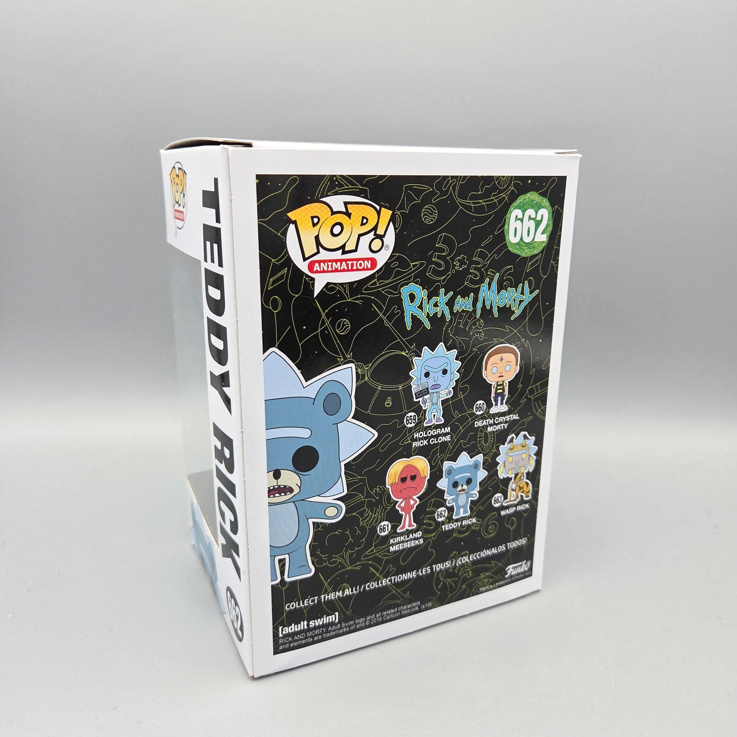 Funko Pop! Rick and Morty	#662 Teddy Rick		Animation	Vinylfigur