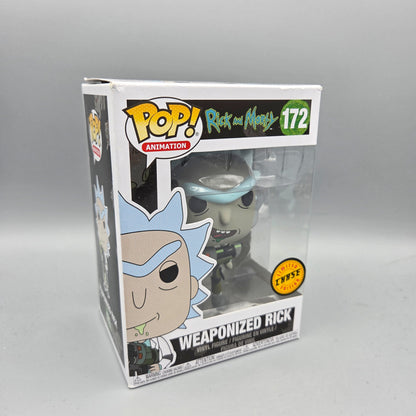 Funko Pop! Rick and Morty	#172 Weaponized Rick - Chase	Animation	Vinylfigur