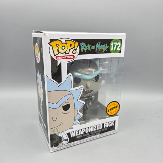 Funko Pop! Rick and Morty	#172 Weaponized Rick - Chase	Animation	Vinylfigur