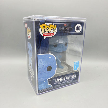 Funko Pop! The Infinity Saga	#46 Captain America	im Hard Stack	Marvel	Vinylfigur