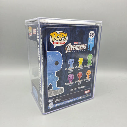 Funko Pop! The Infinity Saga	#46 Captain America	im Hard Stack	Marvel	Vinylfigur